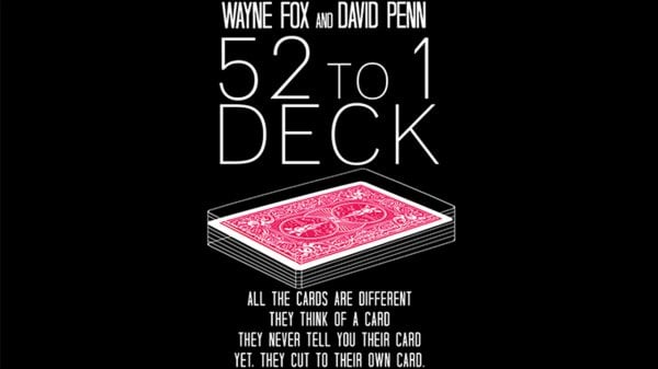 THE 52 TO 1 DECK RED