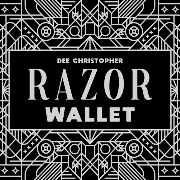 RAZOR WALLET by Dee Christopher Black